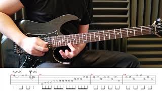 Dream Theater - On The Backs of Angels - Guitar Solo (With Tab)