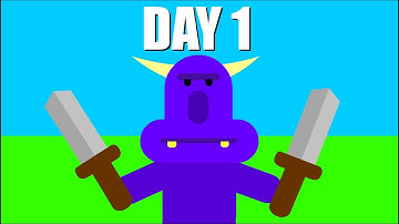 Making A Game In 7 Days... (DAY 1)