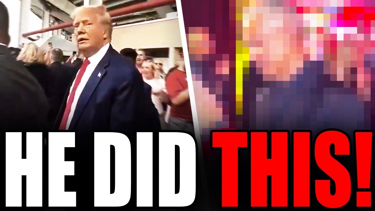 OBAMA DOES IT AFTER TRUMP BRUTALLY BOOED!