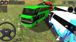 2024 Indonesia Bus Simulator Euro Bus public transportation Android Gameplay screenshot 1