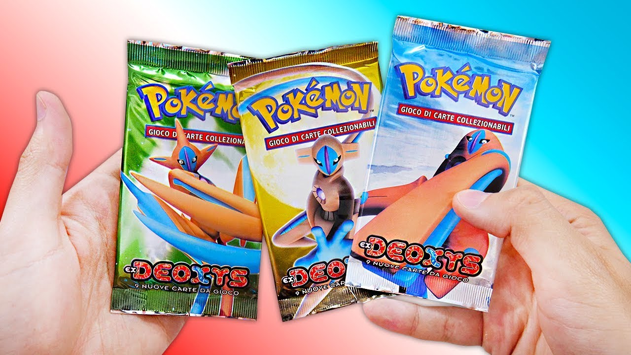 APRO 2 BUSTINE POKEMON EX DEOXYS COSTOSISSIME E INTROVABILI! - YouTube