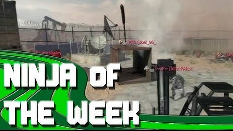 MW3 - Ninja Moment Of The Week #4 - Throwing Knife Bounce
