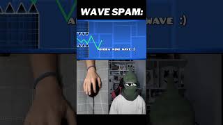 Geometry Dash: Wave Spam #Shorts