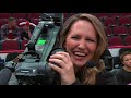Sarah Jindra Chicago Bulls Jumbotron Camera Operator