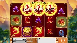 Eastern Emeralds Online Slot from Quickspin screenshot 2