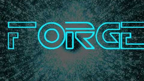 Meet Master Control (Tron Typography)