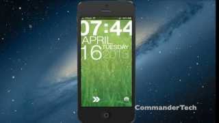 Typophone 4 Lockscreen - Best Lockscreens for iPhone and iPod Touch