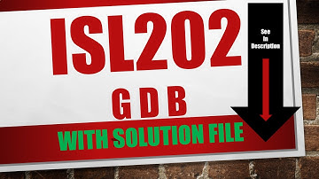 isl202 gdb 2022|isl202 gdb solution 2022|isl202 gdb solution fall 2021|isl gdb 2022 by Dilshad