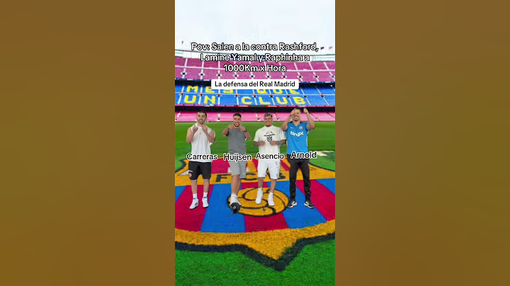 La defensa del Real Madrid cuando ataque el Barca esta temporada