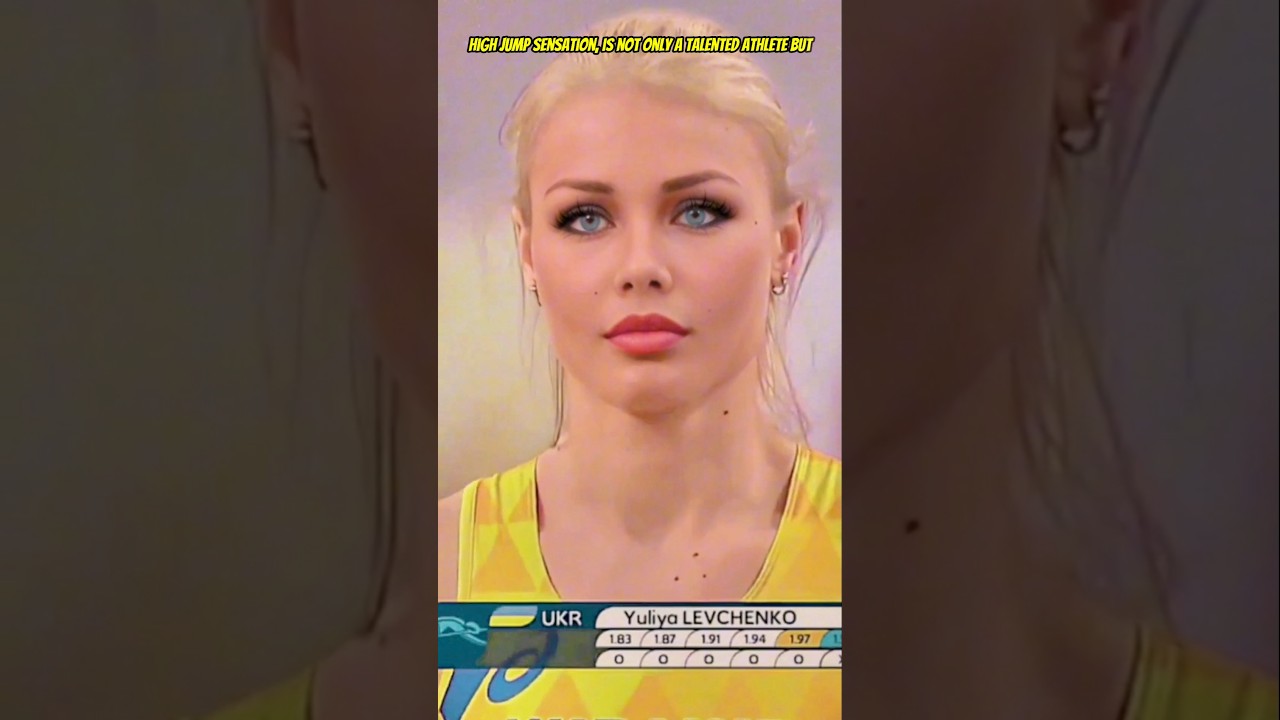 🇺🇦 Yuliya Levchenko: Ukraine's High-Flying Beauty and Athletic Powerhouse!