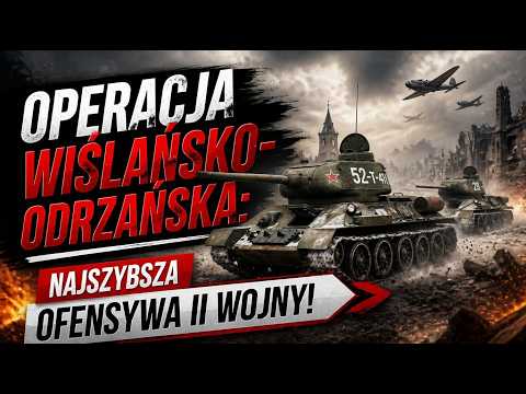Operacja Wisła-Odra 600 km w 23 dni — najszybszy marsz II wojny światowej