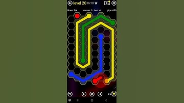 How To Solve Flow Free Hexes Extreme Hextangle Pack Level 20 Board Walk Through Solution Walkthrough