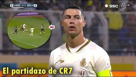 Asi fue el DOBLETE de CRISTIANO RONALDO hoy ALL NASR