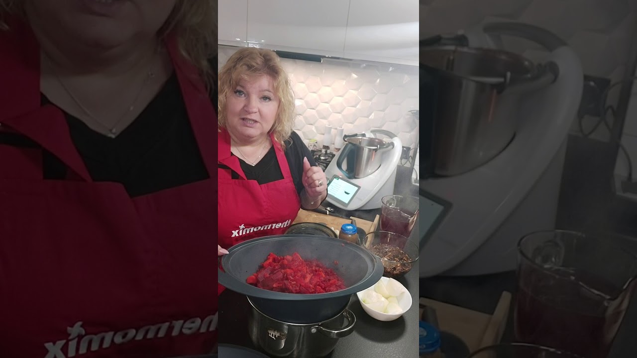 Świąteczny barszcz na zakwasie z uszkami