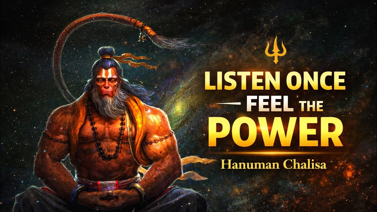 Remove Fear, Stress & Negativity | Powerful Mantra for Peace | 21 times Hanuman chalisa