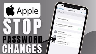 How To Stop iPhone Account Password Changes Now