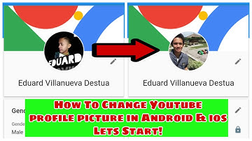 How To Change YouTube Profile Picture on Android and ios 2019 || YouTube New Update || Pls Subscribe