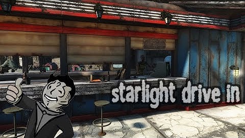 Starlight Drive In - Fallout 4 Settlement Building