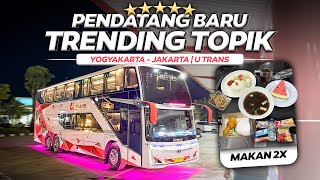 PENDATANG BARU YANG LAGI VIRAL ‼️ Yogyakarta - Jakarta BUS TERBARU U-Trans Double Decker.