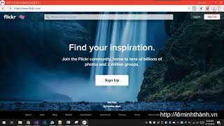 Tải ảnh từ Flickr dễ dàng với công cụ LMT Flickr Downloader1.1