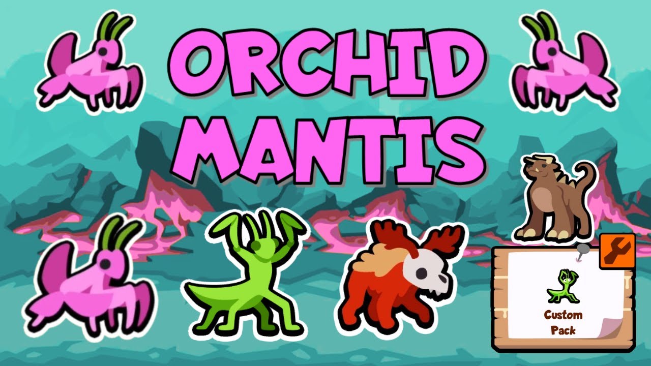 The Orchid Mantis is OVERPOWERED! (Custom Pack) - Super Auto Pets