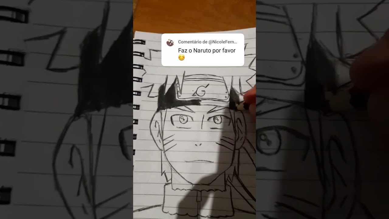 desenhando pedidos de vcs (naruto)