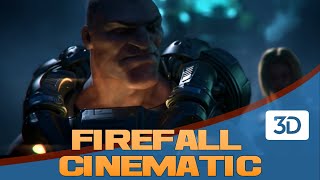 Fire fall Cinematic: 3d anaglyph animated short