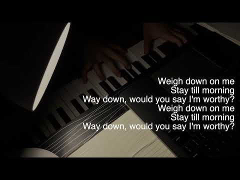 Bad Omens - Just Pretend | Piano Only Lower Key Slowed