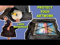 Nicpro Art Portfolio Bag: Perfect for Storing Artwork, Sketch Pads, and More