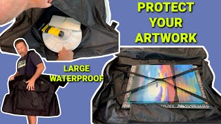 Nicpro Art Portfolio Bag: Perfect for Storing Artwork, Sketch Pads, and More