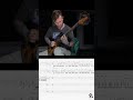 Jason Richardson Hos Down Transcription #guitar #transcription #solo #tabs #guitarist #lesson