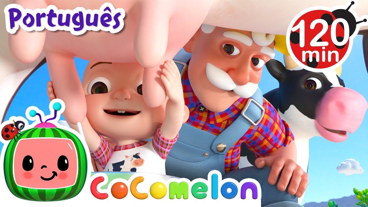 Seu McDonald tinha um sítio | 2 HORAS DE COCOMELON BRASIL! | Músicas Infantis e Desenhos Animados