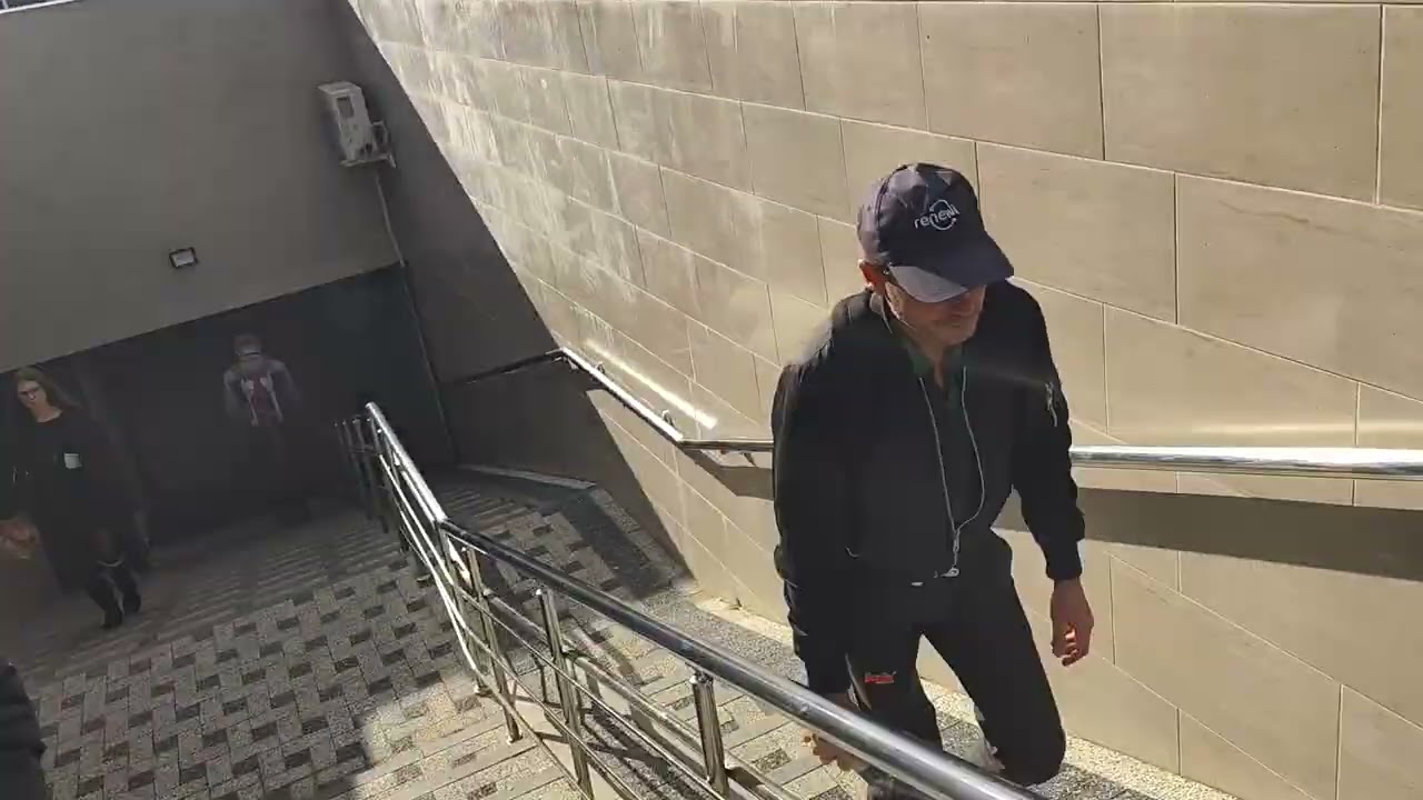 Walking near of residential house's in Chisinau 