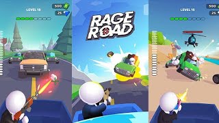 Rage Road - Car Shooting Game | Android Game | All Level screenshot 3