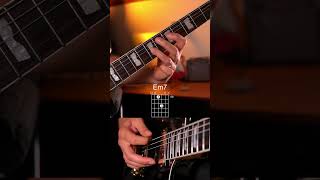 Chords and melody progression guitar tutorial #guitartutorial #guitar #guitarlesson #tabs