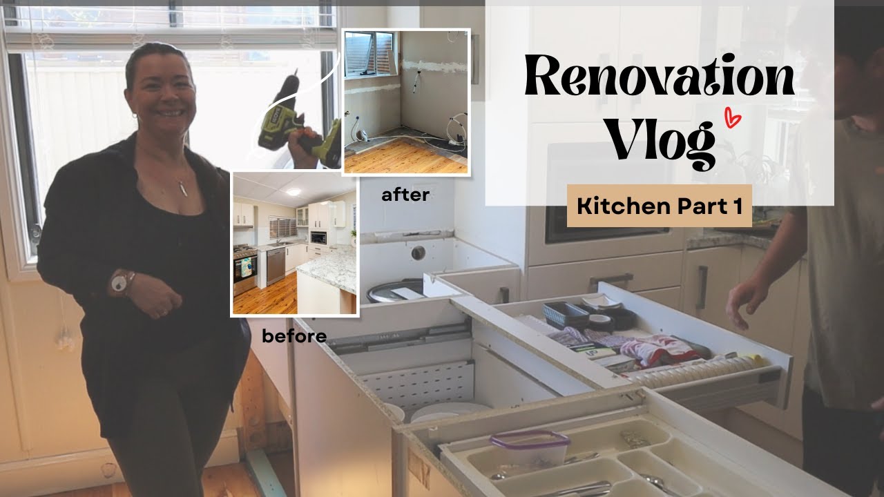 Kitchen Renovation. Part 1 of the Demo - YouTube