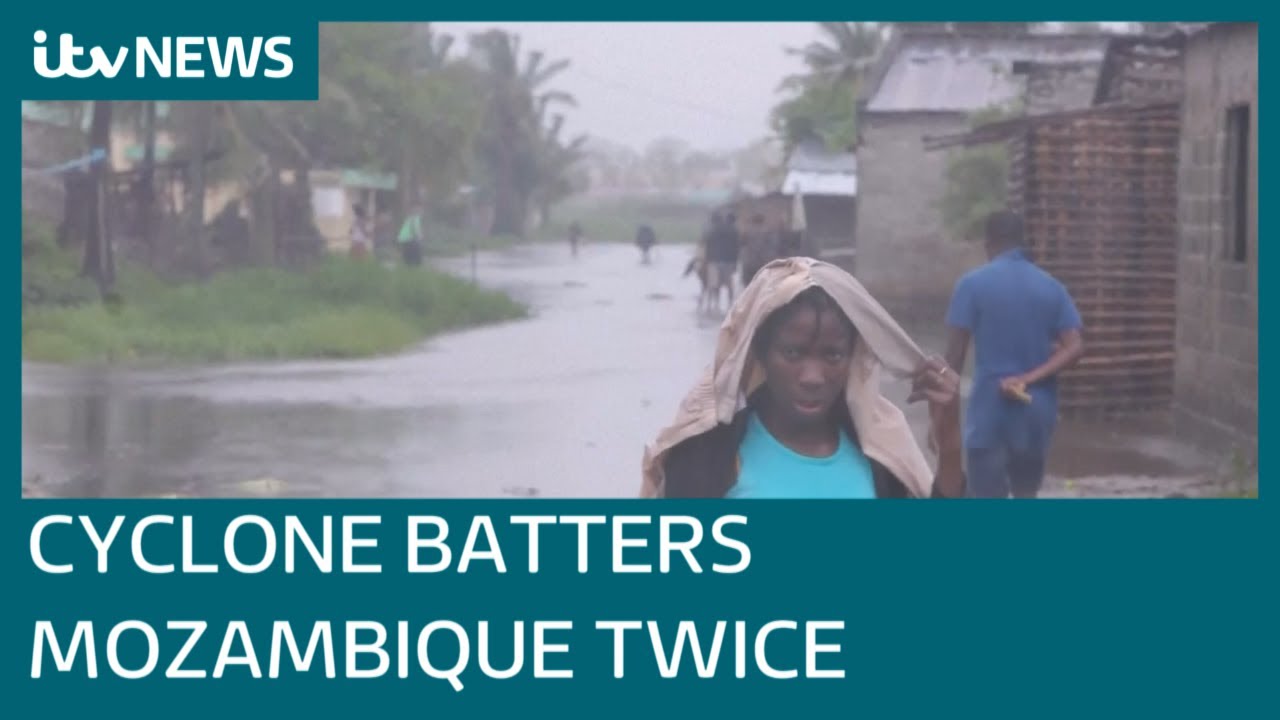 Cyclone Freddy batters Mozambique for a second time | ITV News