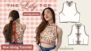 The Lily Top 💗 Sew-Along Video Tutorial 🪡 littletoh patterns