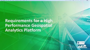 High Performance and Scalable Geospatial Analytics on Cloud with Open Source