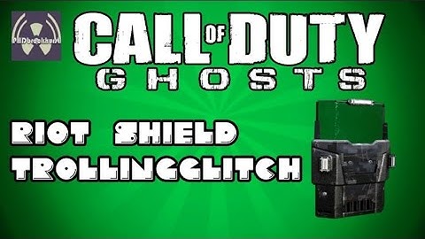 Call Of Duty: Ghosts | Riot Shield Trolling Glitch