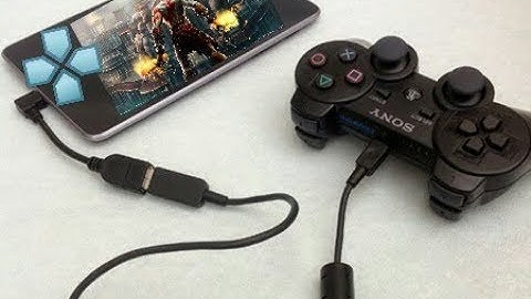 How to connect joystick to android with no root and play God of War in ppsspp