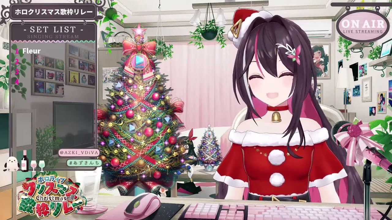 AZKi] [Christmas] - Fleur / Yukihana Lamy - YouTube
