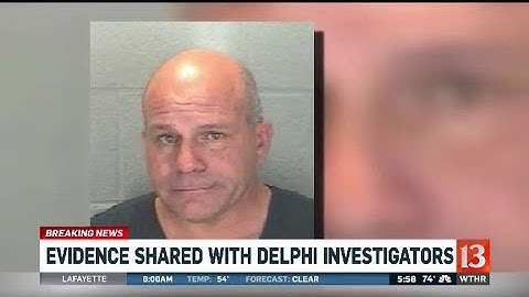 Etter evidence shared with Delphi investigators