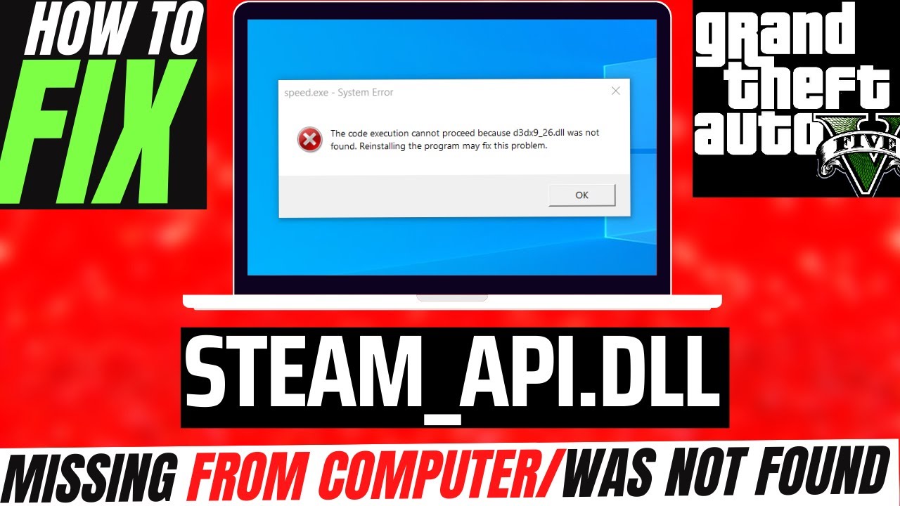 How to troubleshoot steam_api.dll is missing error in Call of Duty