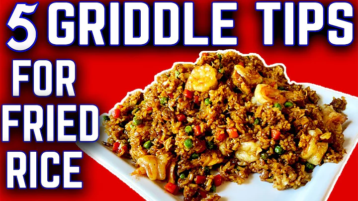 5 TIPS FOR THE BEST FRIED RICE ON THE FLAT TOP GRIDDLE! CHICKEN AND SHRIMP FRIED RICE