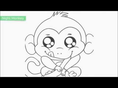 top 20 free printable monkey coloring pages  youtube