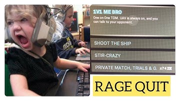 I made my opponent rage quit in the new 1v1 me bro playlist in modern warfare!