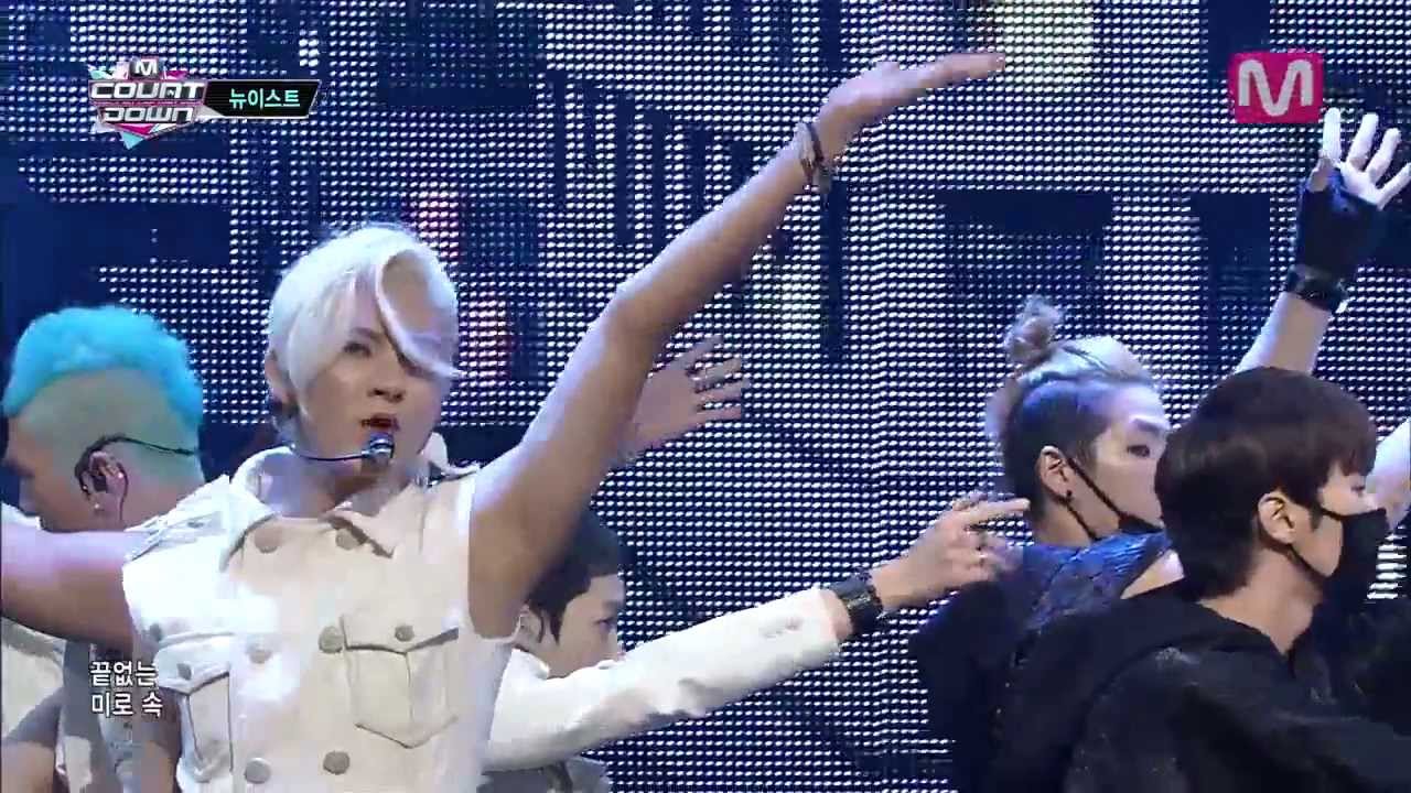 뉴이스트_Beautiful Ghos (Beautiful Ghos by NU'EST of Mcountdown 2013.9.26)