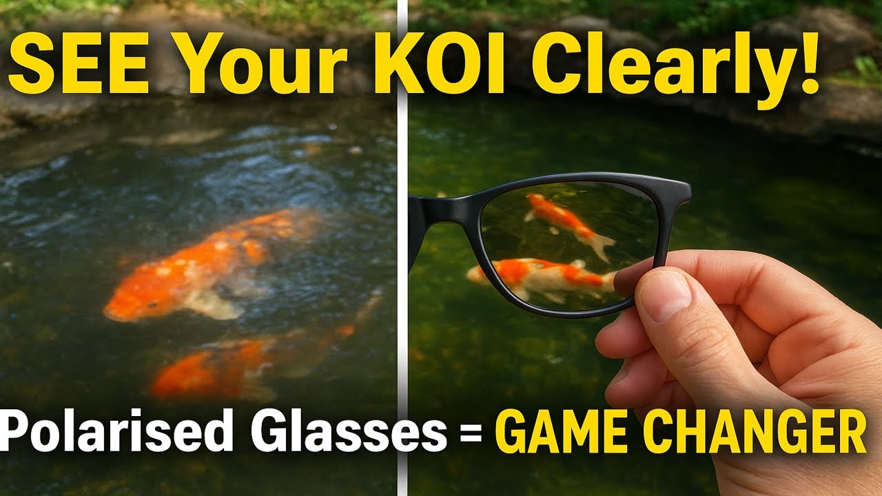 GAME CHANGER for Koi Keepers! Why Polarised Glasses Are a Must Have ...