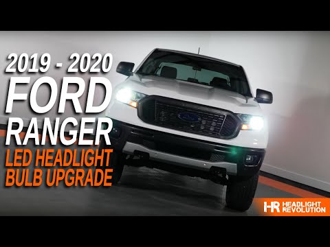 HR Tested: 217% Brighter LED Headlight Bulbs 2019+ Ford Ranger